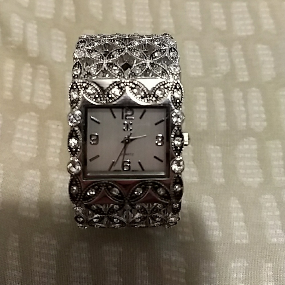 Charming Charlie bangle watch
